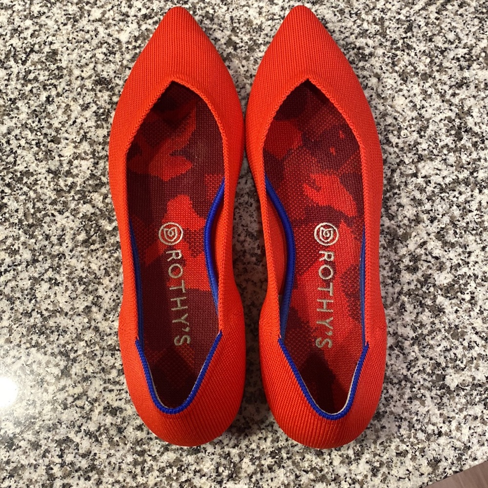 Rothy’s Flame Point 10.5 - Retired color